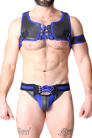 CellBlock 13 Blue Gridiron Jockstrap