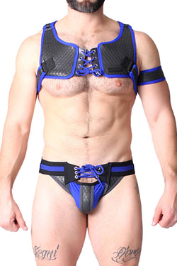CellBlock 13 Blue Gridiron Jockstrap thumbnail 1