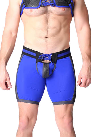 CellBlock 13 Blue Gridiron Short