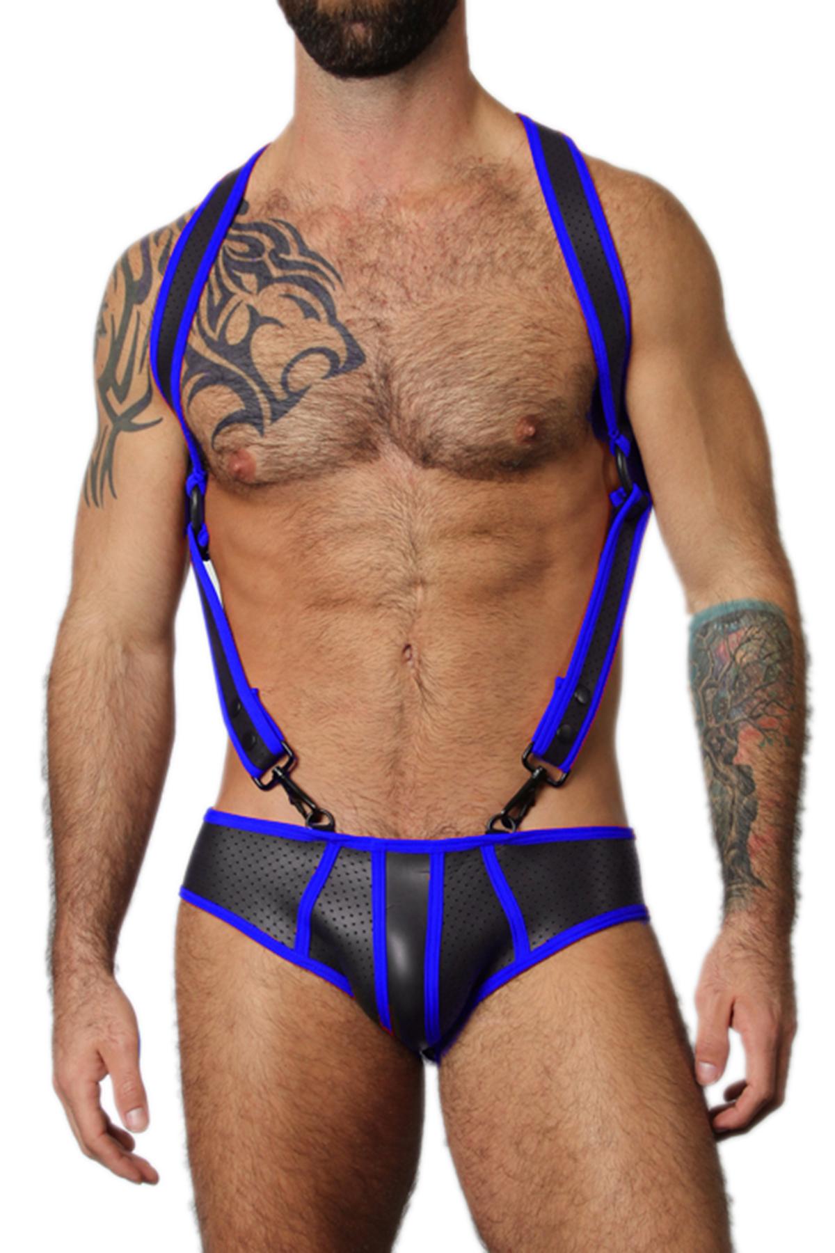 CellBlock 13 Blue Gunner Neoprene Harness