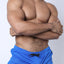 CellBlock 13 Blue Linebacker Short w/ Cockpouch