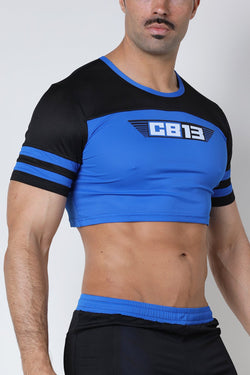 CellBlock 13 Blue Marathon Cutoff Shirt thumbnail 2