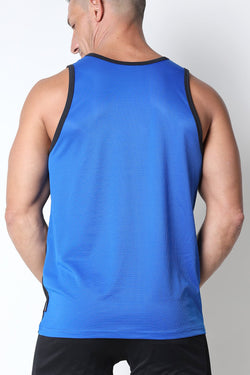 CellBlock 13 Blue Marathon Tank Top thumbnail 3