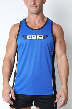 CellBlock 13 Blue Marathon Tank Top thumbnail 1