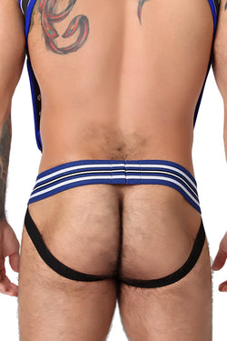 CellBlock 13 Blue Neoprene Rogue Jockstrap thumbnail 4