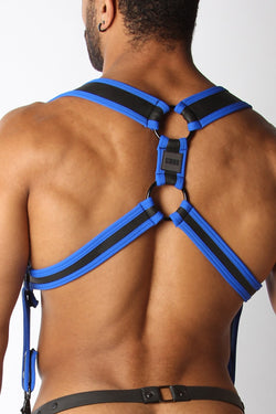 CellBlock 13 Blue Rebel Neoprene Harness thumbnail 3