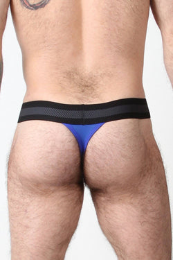 CellBlock 13 Blue Spartan Neoprene Thong thumbnail 3