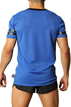 CellBlock 13 Blue Tailback Jersey Top thumbnail 3