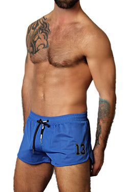 CellBlock 13 Blue Tailback Mesh Short w/ Jock Pouch thumbnail 2