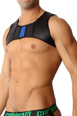 CellBlock 13 Blue Vector Rubber Harness thumbnail 2
