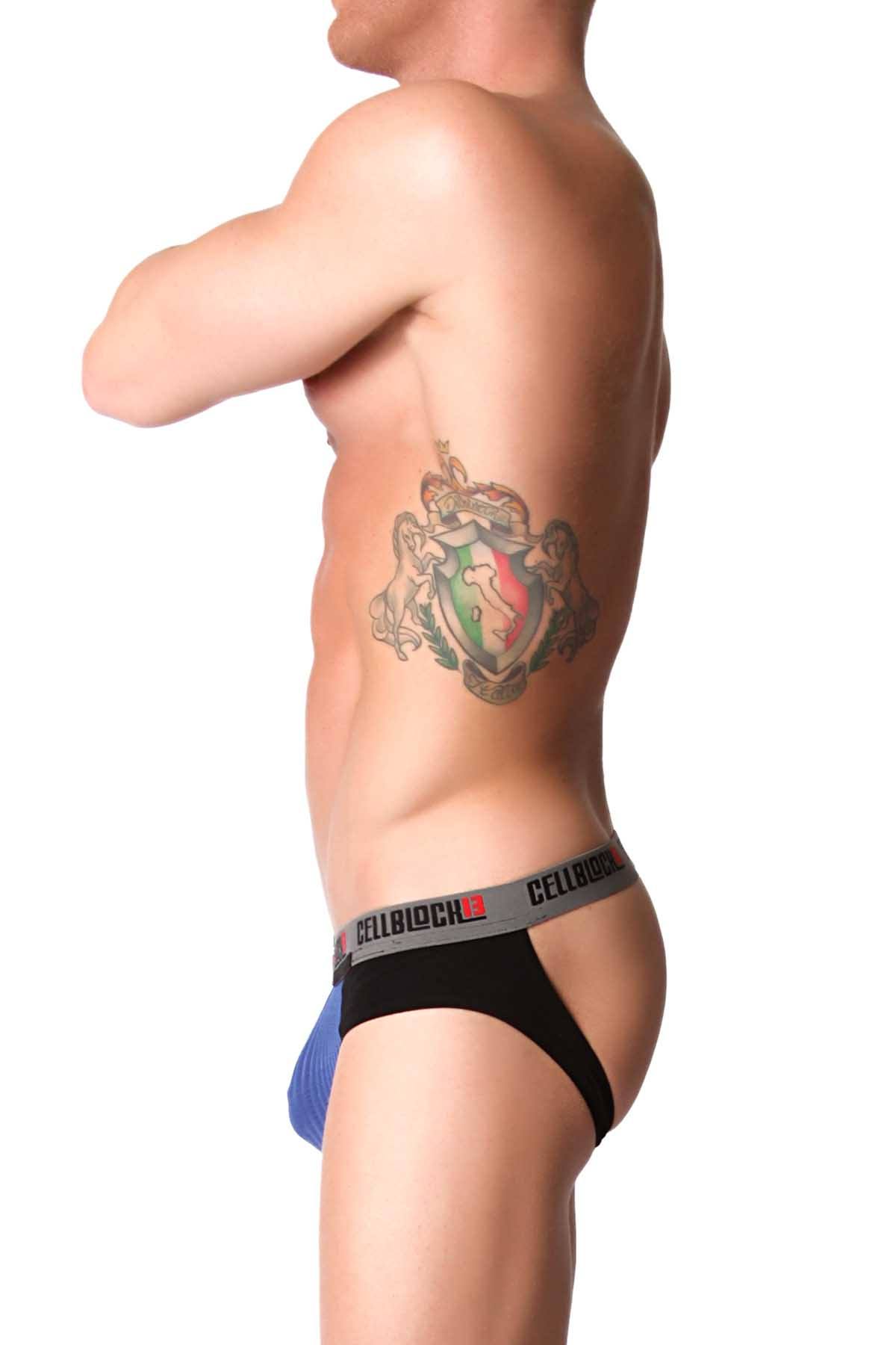 CellBlock 13 Blue Ward-13 Seamless Jock-Brief