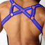 CellBlock 13 Blue X-Back Mesh Harness
