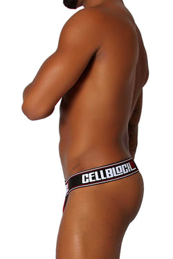 CellBlock 13 Burgundy Viper II Thong thumbnail 3