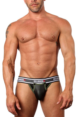 CellBlock 13 Covert Jockstrap in Green thumbnail 2