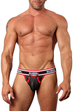 CellBlock 13 Covert Thong in Red thumbnail 2