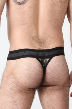 CellBlock 13 Green Camo Spartan Neoprene Thong thumbnail 3