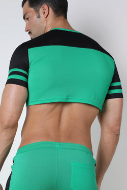 CellBlock 13 Green Marathon Cutoff Shirt thumbnail 3