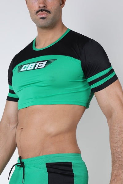 CellBlock 13 Green Marathon Cutoff Shirt