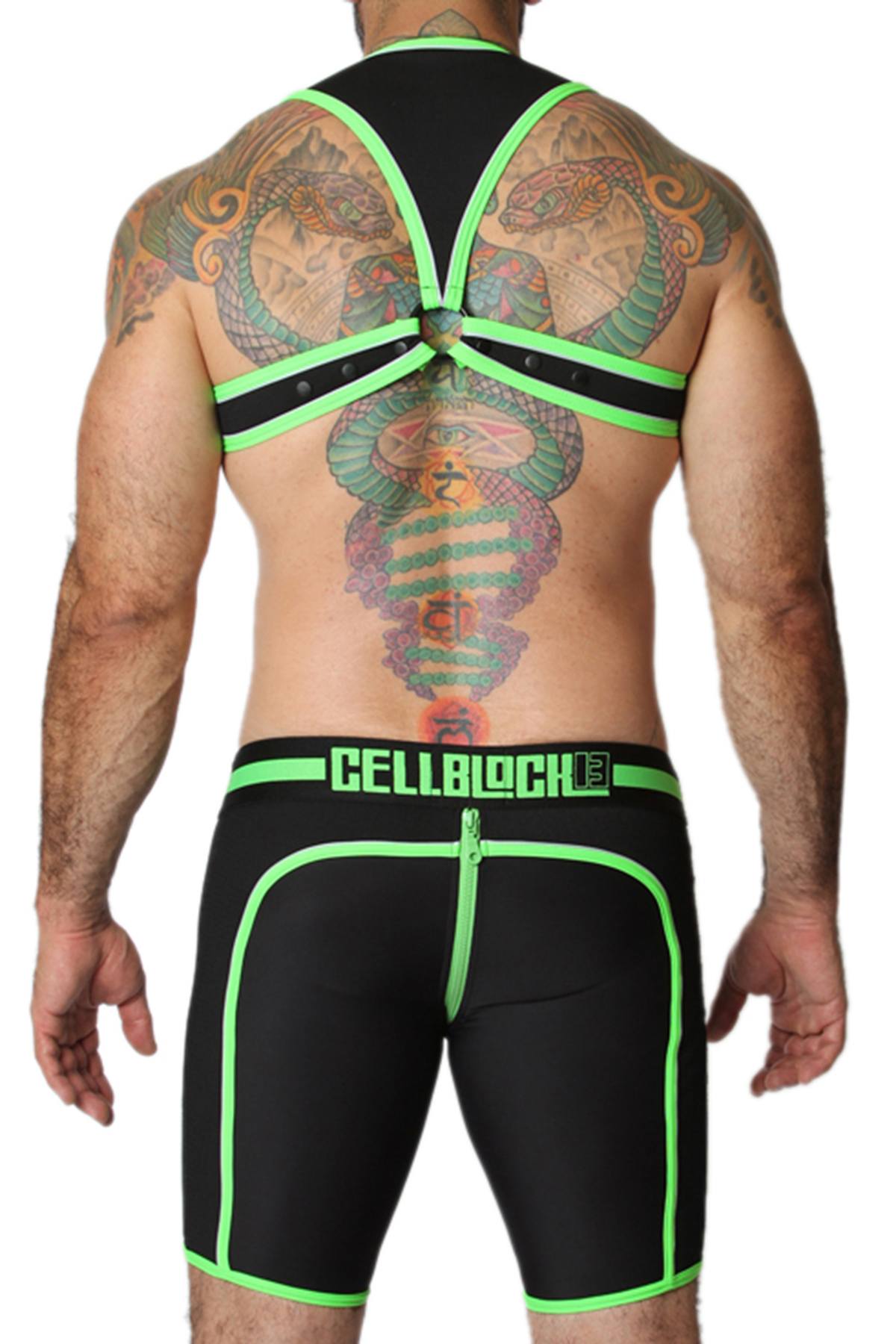 CellBlock 13 Green Sentinel Short