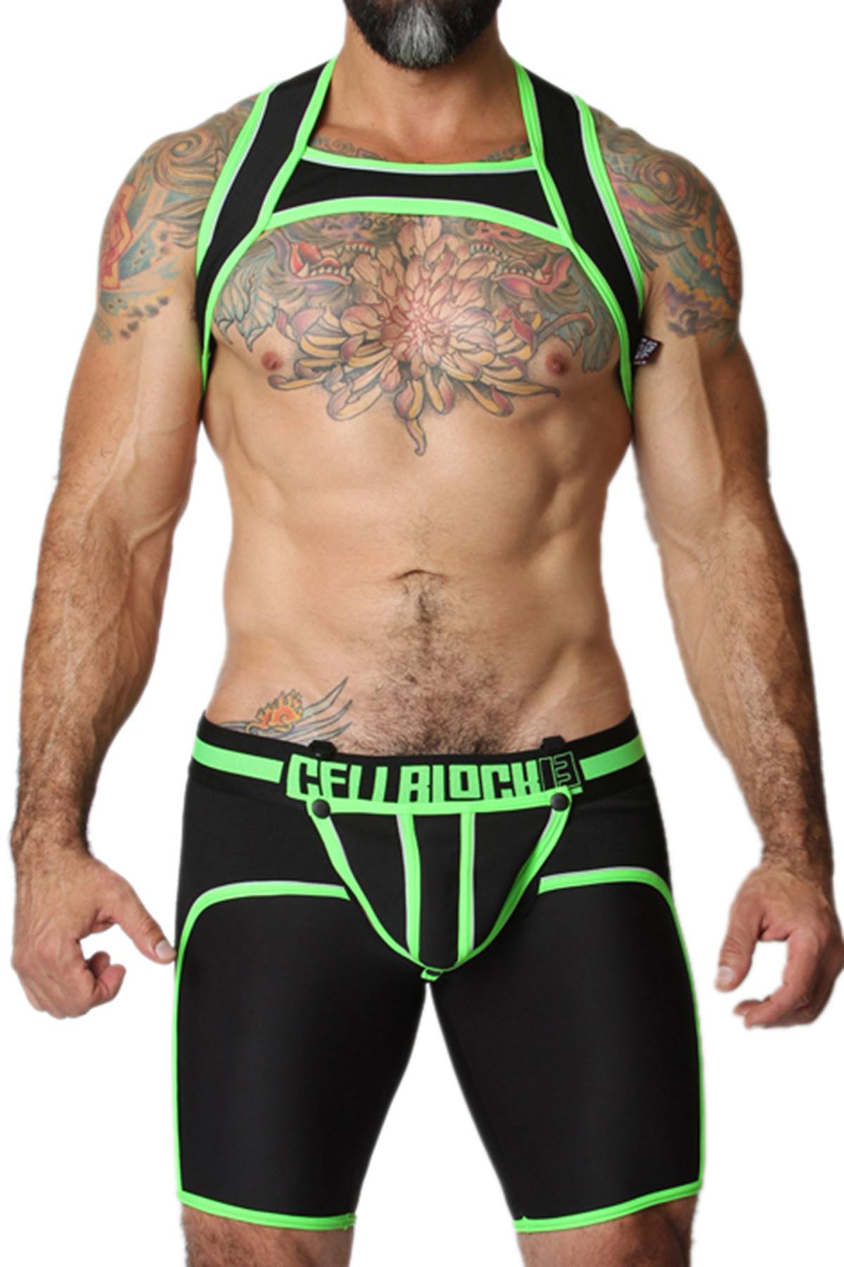 CellBlock 13 Green Sentinel Short