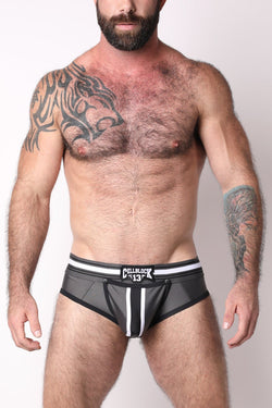 CellBlock 13 Grey All Access Jock Brief w/ Detachable Pouch thumbnail 1