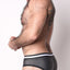 CellBlock 13 Grey All Access Zipper Brief w/ Detachable Pouch