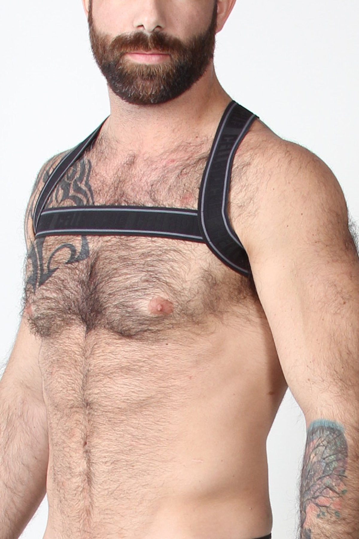 CellBlock 13 Grey Atlas Elastic Harness