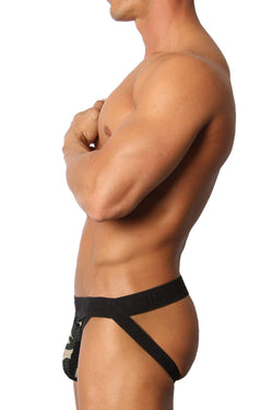 CellBlock 13 Grey Foxhole Camo Mesh Jockstrap thumbnail 3