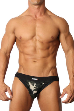 CellBlock 13 Grey Foxhole Camo Mesh Jockstrap thumbnail 1
