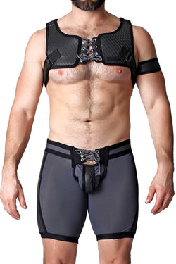 CellBlock 13 Grey Gridiron Jock-Short thumbnail 2