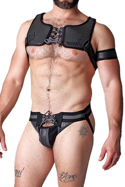 CellBlock 13 Grey Gridiron Jockstrap thumbnail 2