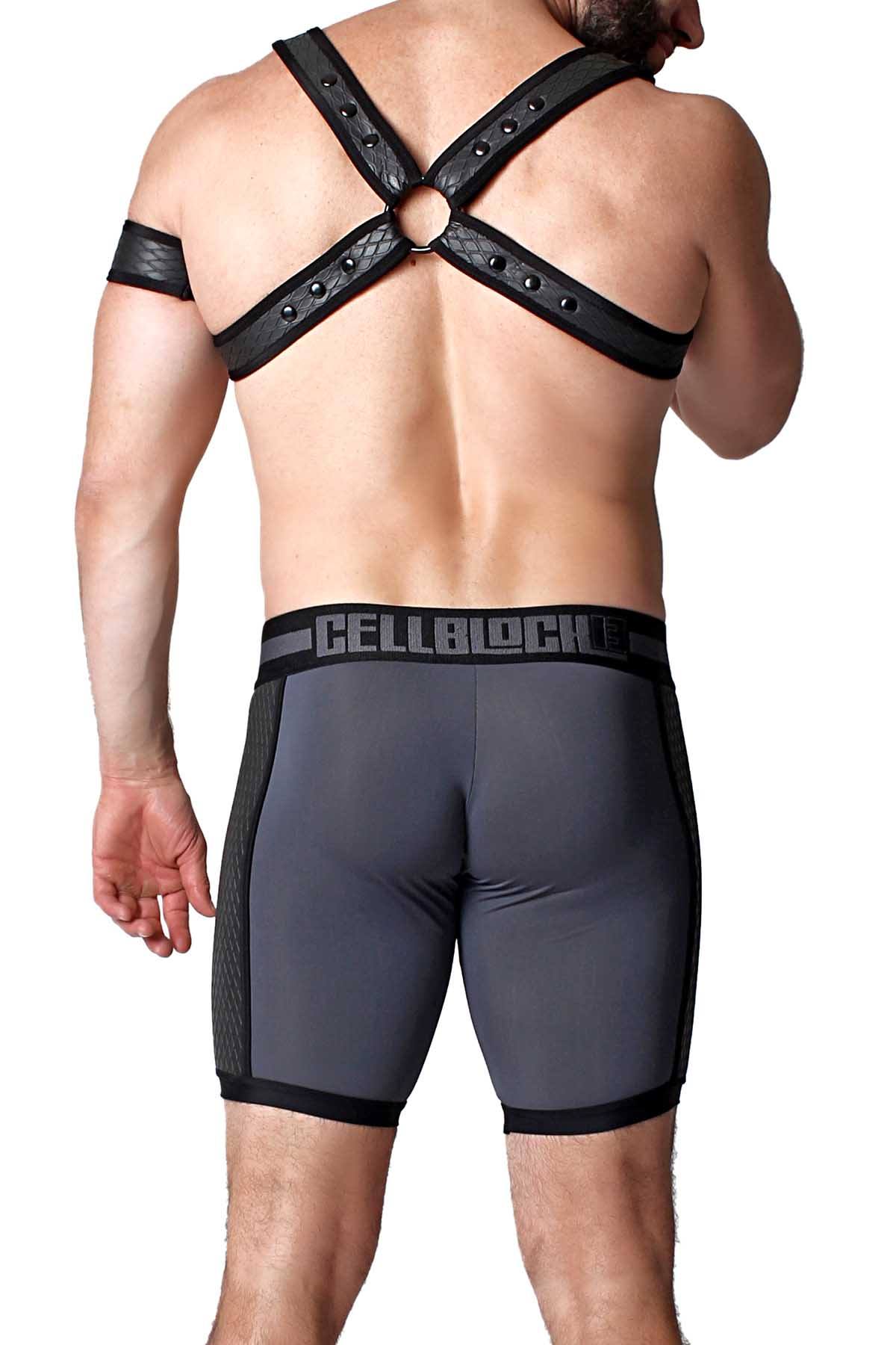 CellBlock 13 Grey Gridiron Pocket Harness