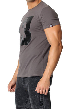 CellBlock 13 Grey Logo "13" Crew Neck T-Shirt thumbnail 3