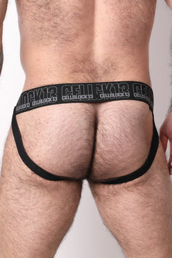 CellBlock 13 Grey Snap Up Jockstrap thumbnail 3