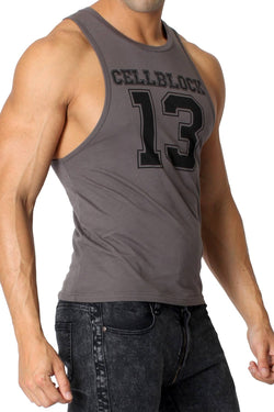 CellBlock 13 Grey Stadium Tank thumbnail 2