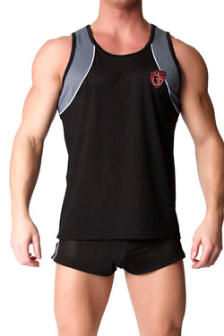 CellBlock 13 Grey United Puppy Mesh Tank thumbnail 2