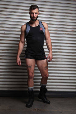 CellBlock 13 Grey United Puppy Mesh Tank thumbnail 3