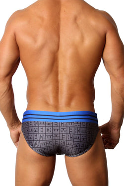 CellBlock 13 Icon Swim Brief in Blue thumbnail 4