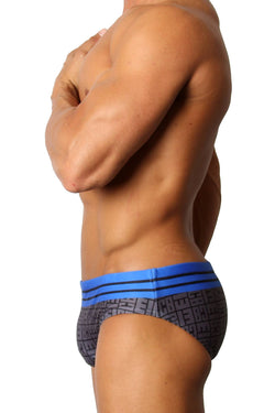 CellBlock 13 Icon Swim Brief in Blue thumbnail 3