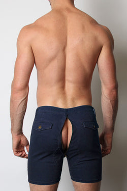 CellBlock 13 Navy Titan Zipper Short thumbnail 2