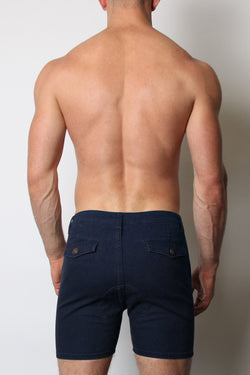 CellBlock 13 Navy Titan Zipper Short thumbnail 3