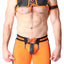 CellBlock 13 Orange Gridiron Jock-Short