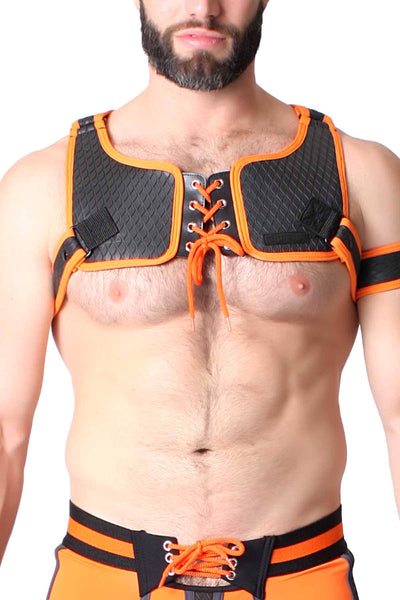 CellBlock 13 Orange Gridiron Pocket Harness