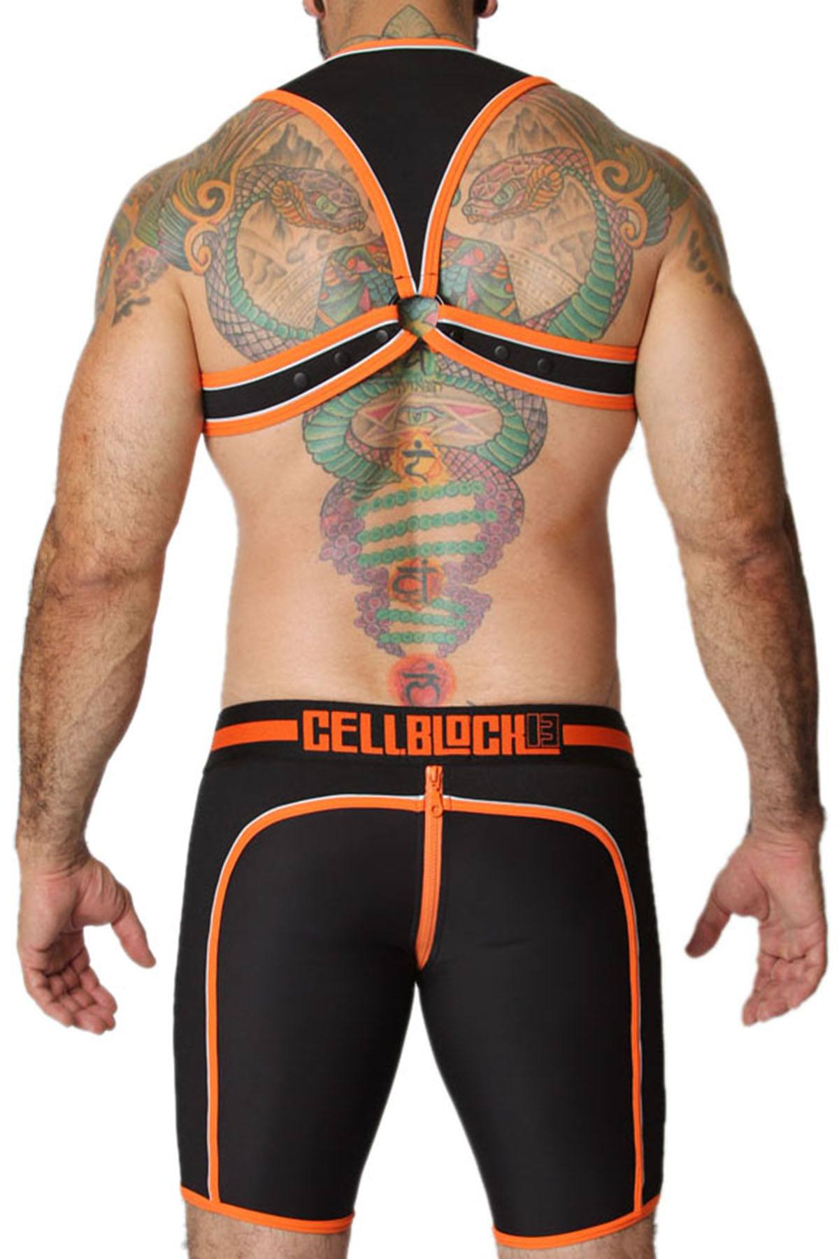 CellBlock 13 Orange Sentinel Short