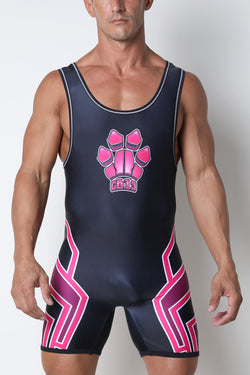 CellBlock 13 Pink Kennel Club Bandit Zipper Singlet thumbnail 1