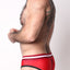 CellBlock 13 Red All Access Zipper Brief w/ Detachable Pouch