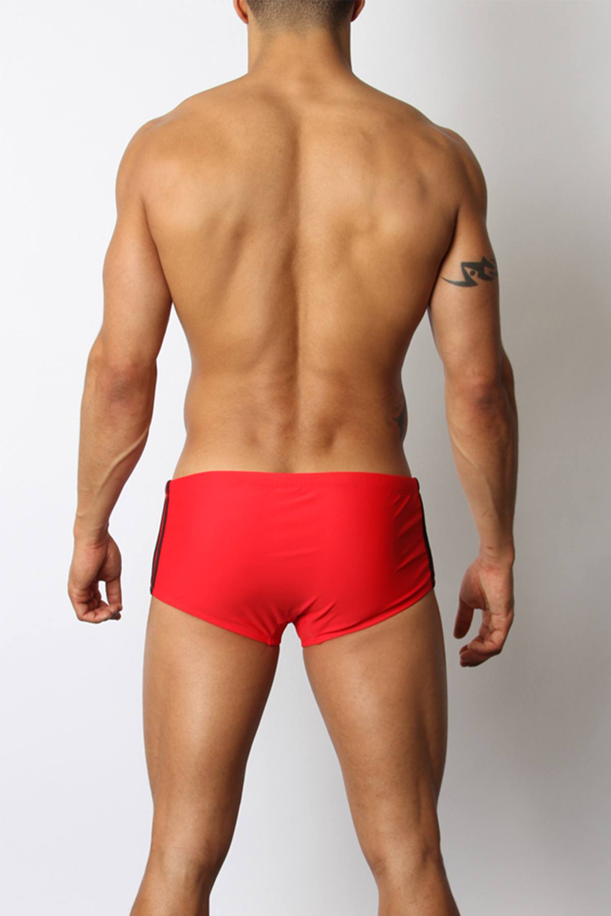 CellBlock 13 Red Breaker Swim Trunk