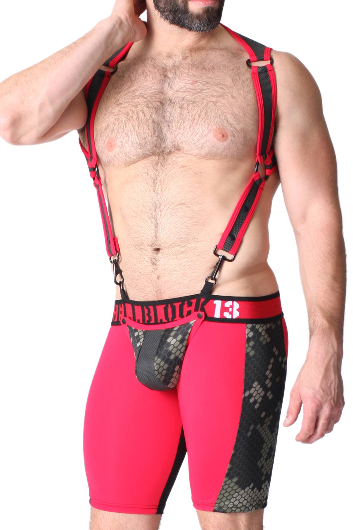 CellBlock 13 Red Cyber X-treme Short