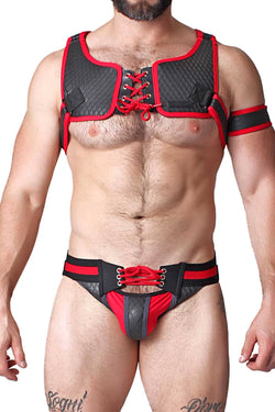 CellBlock 13 Red Gridiron Jockstrap thumbnail 1