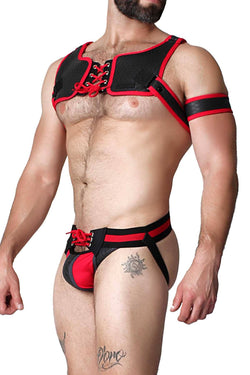 CellBlock 13 Red Gridiron Jockstrap thumbnail 2
